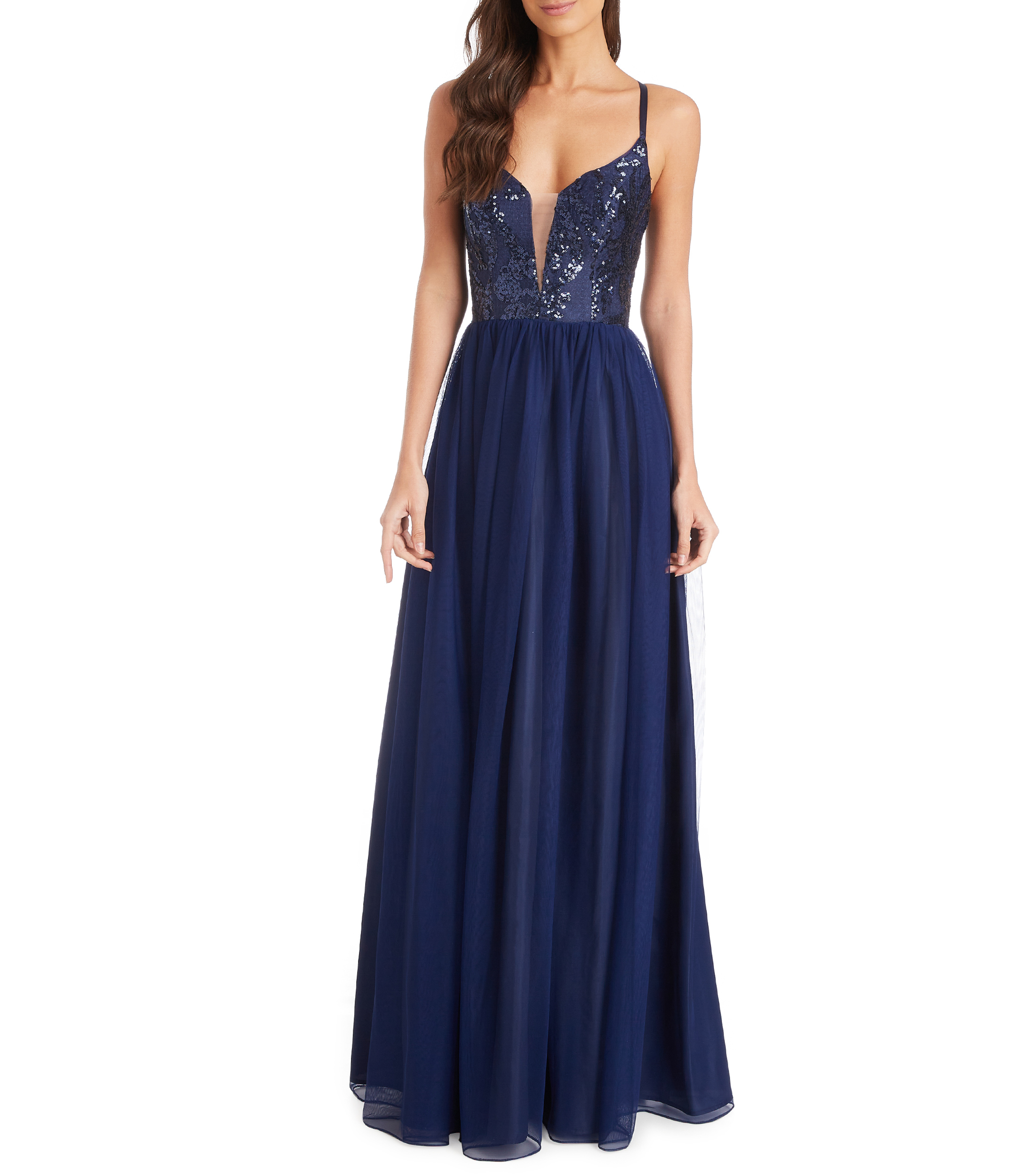 Vestidos de online fiesta eva brazzi